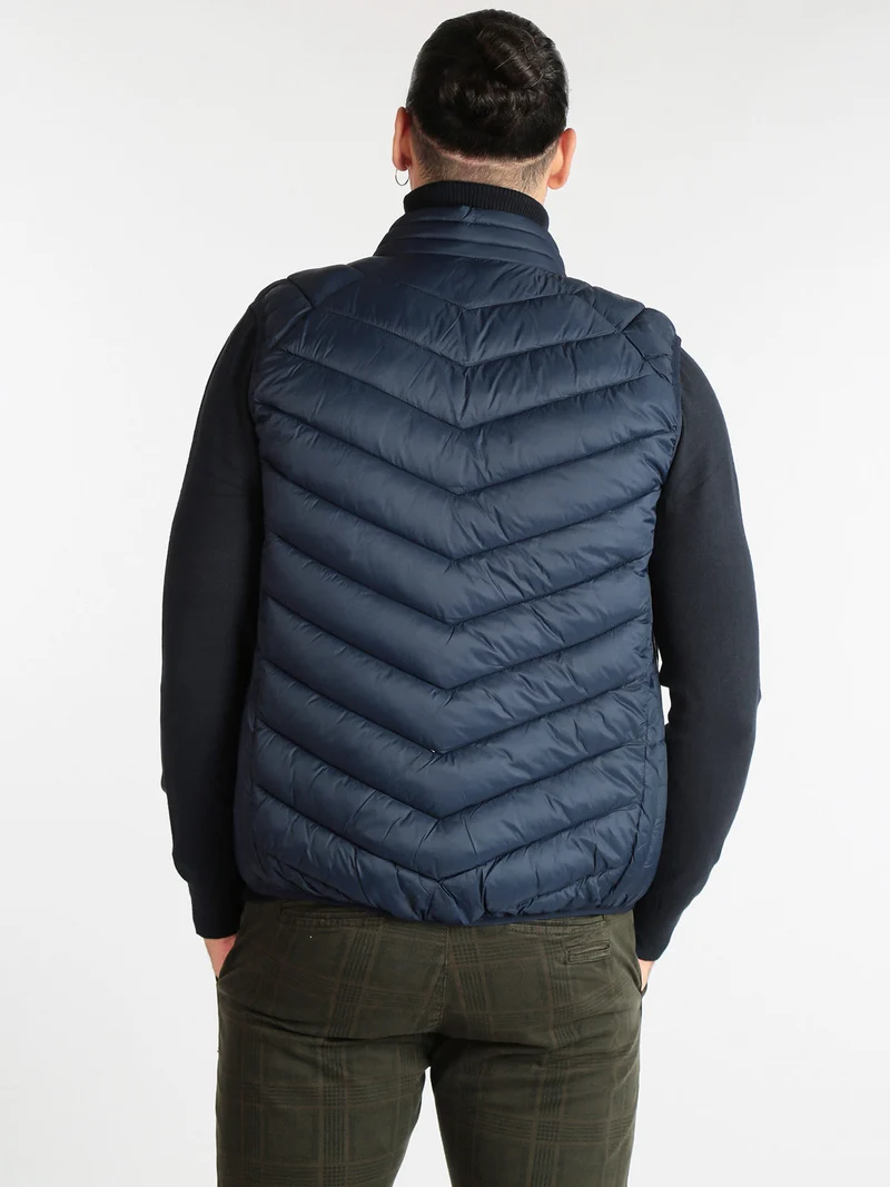 Gilet da uomo imbottito - blu scuro