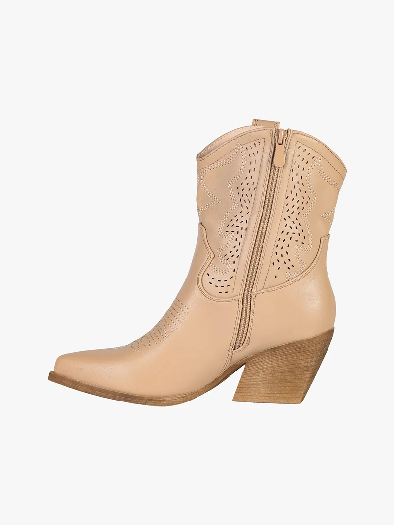 Stivaletti texani da donna - khaki