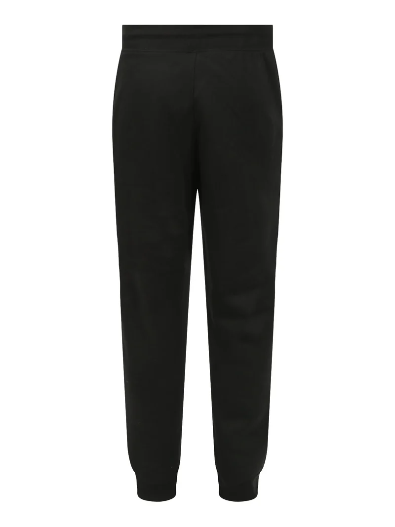 Pantaloni sportivi felpati da uomo - nero