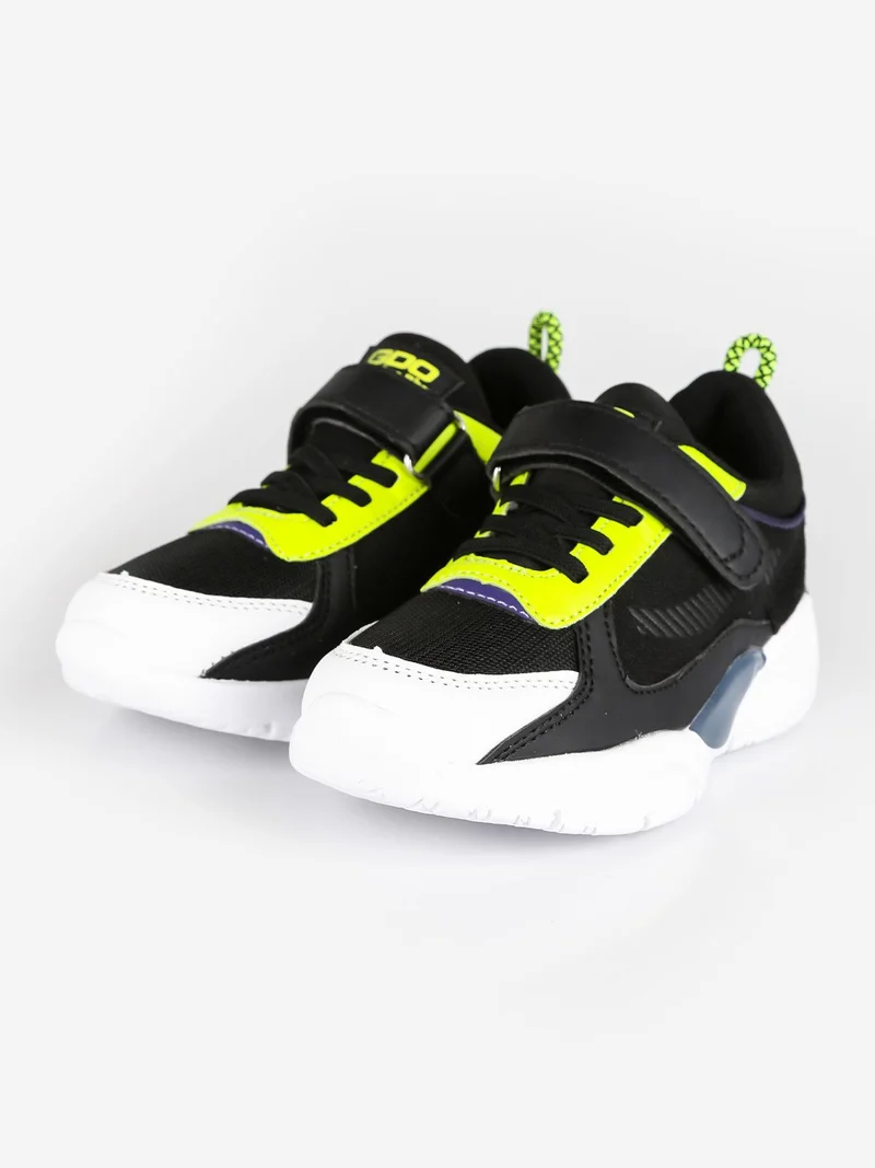 Scarpe sportive bambino con strappo GD21519 - nero