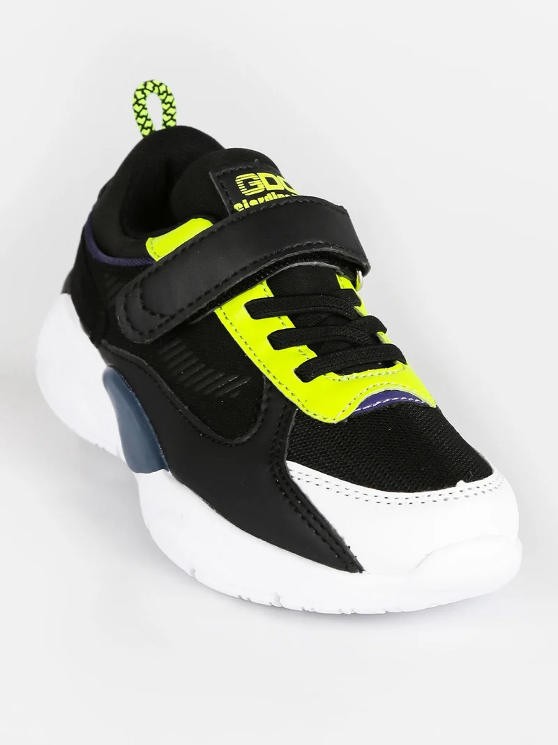 Scarpe sportive bambino con strappo GD21519 - nero