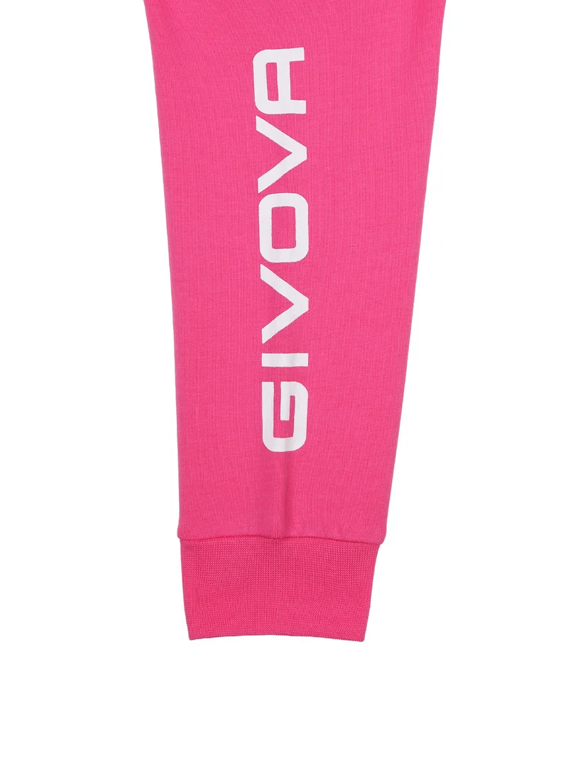 Completo tuta 2 pezzi da neonata con cappuccio e zip - fucsia