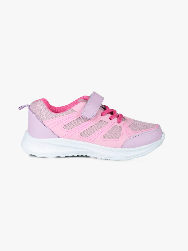 Scarpe sportive da ragazza con strappo - lilla