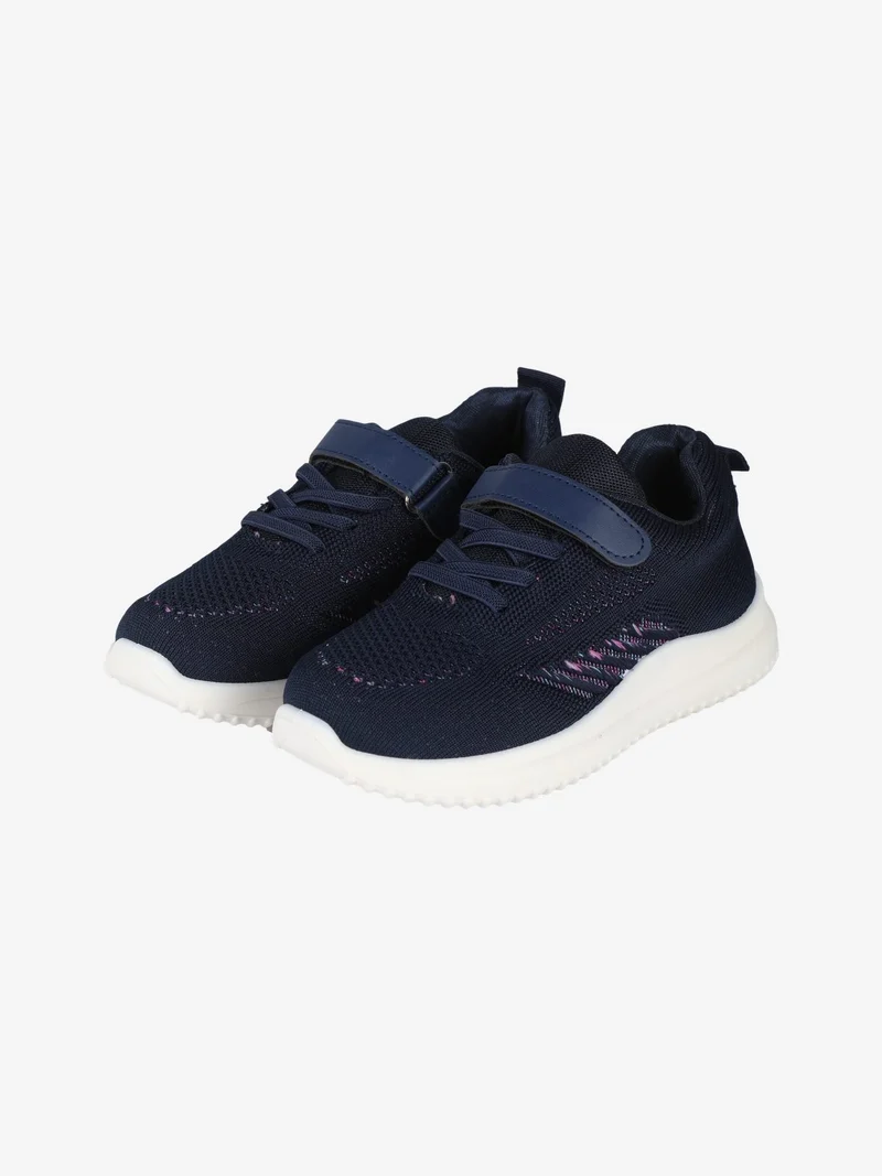 Sneakers da bambina con strappo - blu scuro