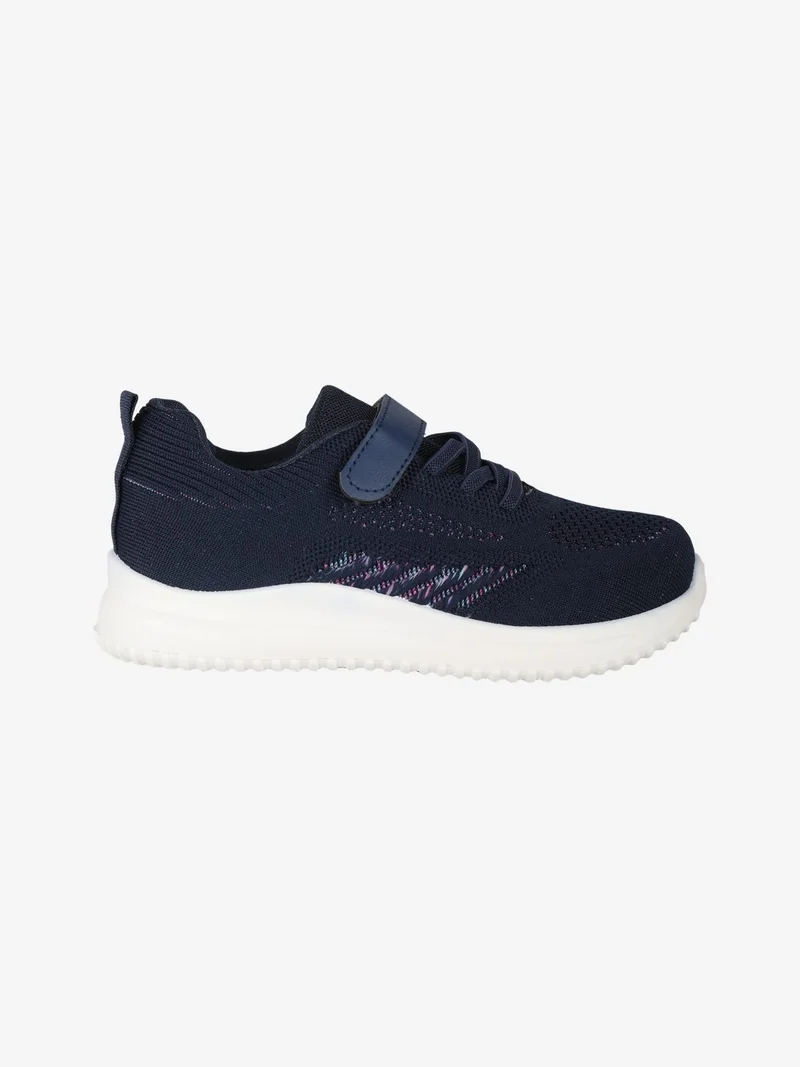 Sneakers da bambina con strappo - blu scuro