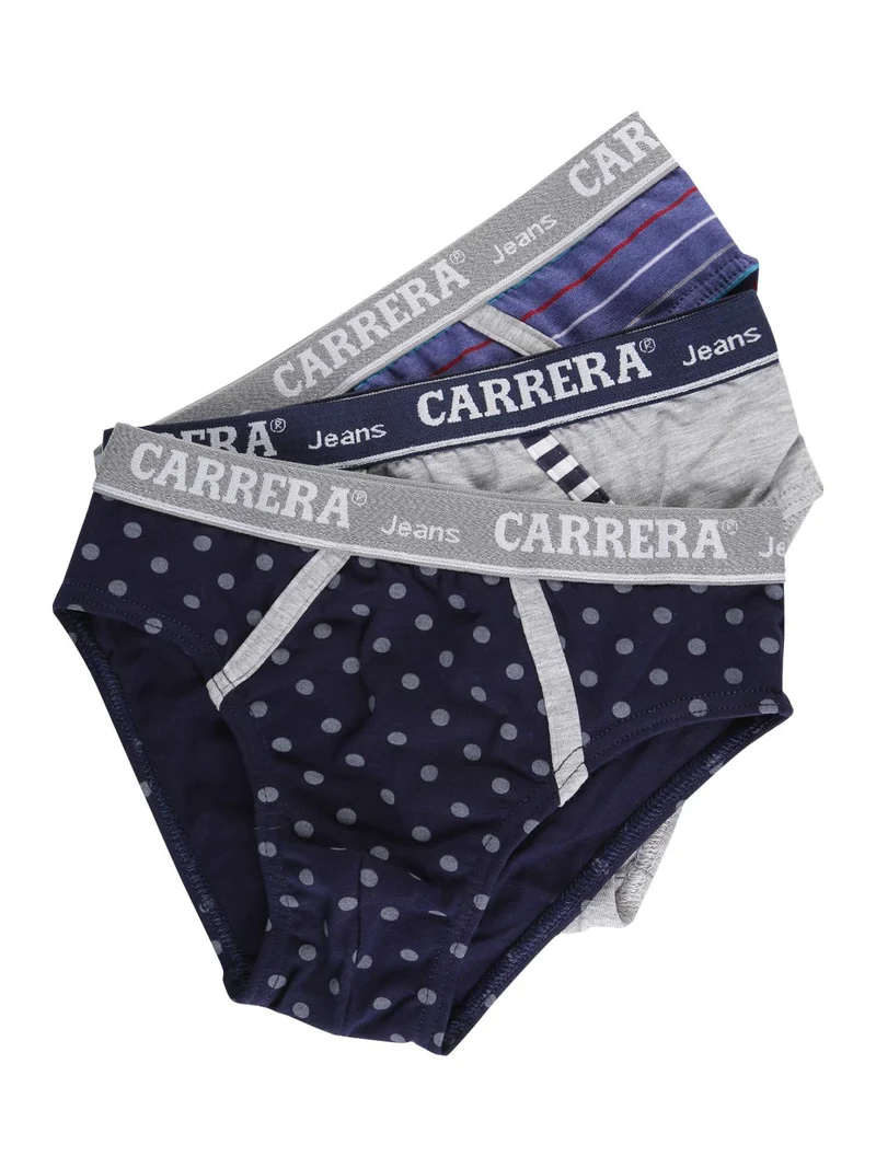 Slip bimbo in cotone 3 pezzi - multicolore