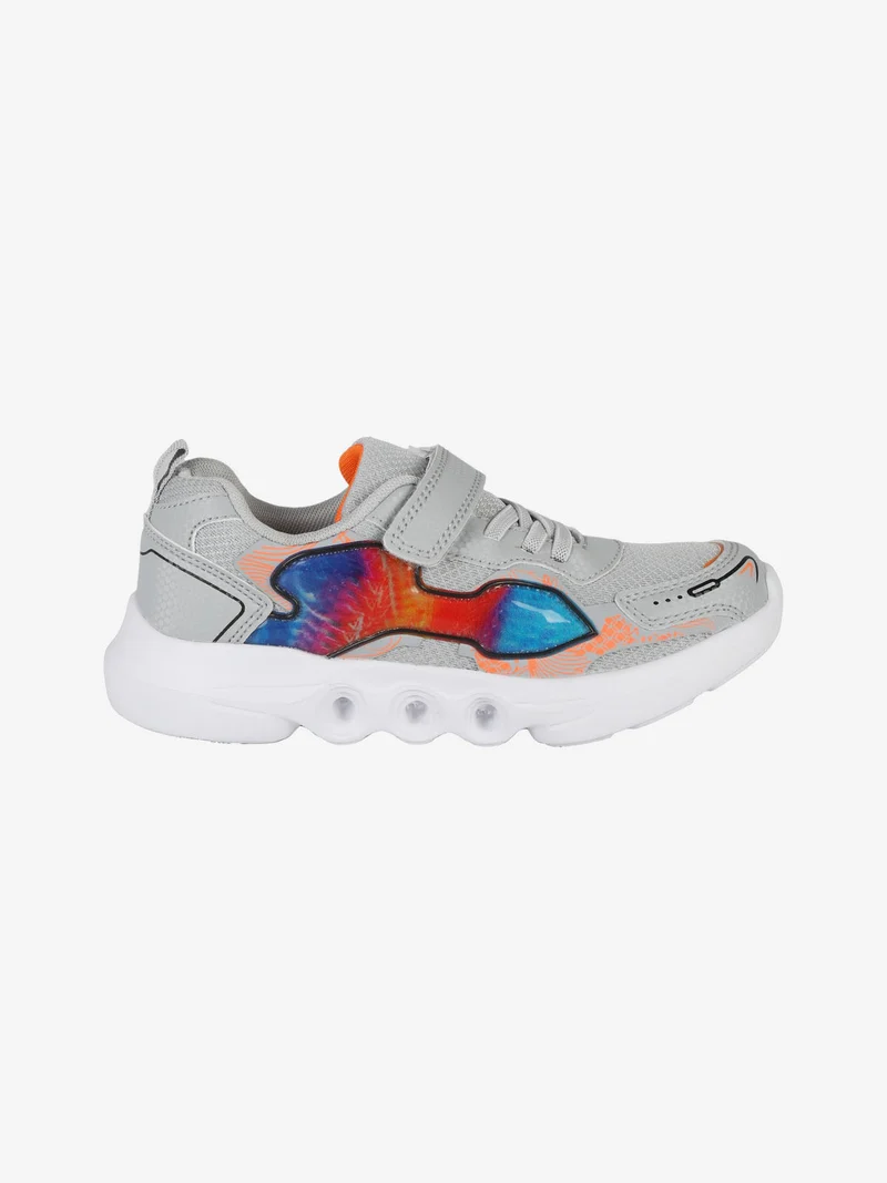 Sneakers da ragazzo con luci - grigio chiaro