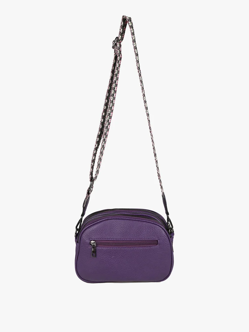 Borsetta a tracolla da donna multitasche - viola